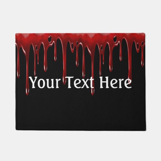 Falln Blood Drivers zwart Deurmat (Voorkant)