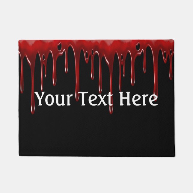 Falln Blood Drivers zwart Deurmat (Voorkant)