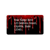 Falln Blood Drivers zwart Etiket (Voorkant)