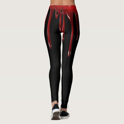 Falln Blood Drivers zwart Leggings (Achterkant)