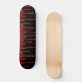Falln Blood Drivers zwart Persoonlijk Skateboard (Voorkant)