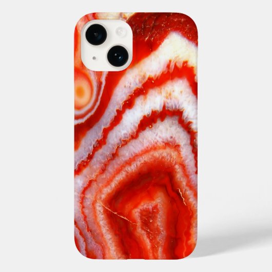 Falln Blood Orange Agate. Case-Mate iPhone Case (Achterkant)