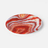 Falln Blood Orange Agate. Papieren Bordje (Gekanteld)