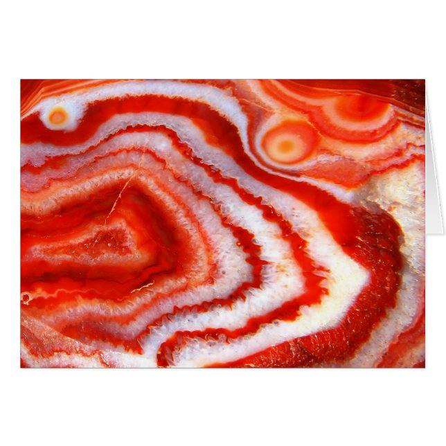 Falln Blood Oranje Agate (Voorkant Horizontaal)
