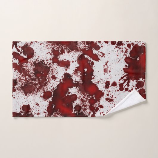 Falln Blood Splatter Bad Handdoek (Handdoek)