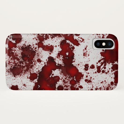Falln Blood Splatter Case-Mate iPhone Case (Achterkant (horizontaal))
