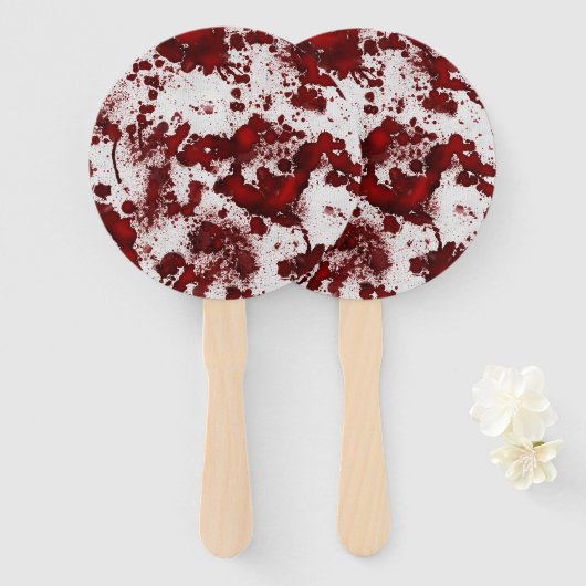 Falln Blood Splatter Handwaaier (Voorkant en achterkant)