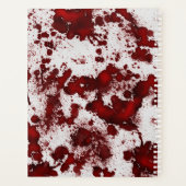 Falln Blood Splatter Planner (Achterkant)