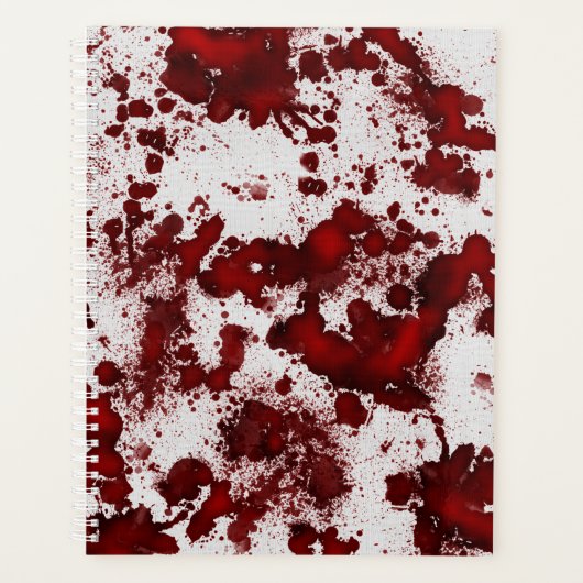 Falln Blood Splatter Planner (Voorkant)