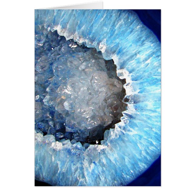 Falln Blue Crystal Geode (Voorkant)