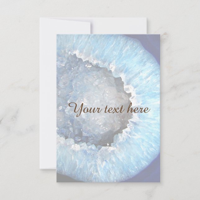 Falln Blue Crystal Geode (Voorkant)