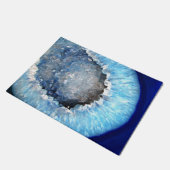 Falln Blue Crystal Geode Deurmat (Schuin)