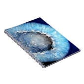 Falln Blue Crystal Geode Notitieboek (Rechterzijde)