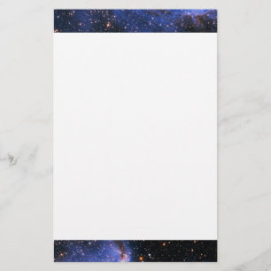 Falln Blue Embrionic Starfield Briefpapier