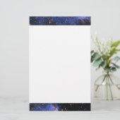 Falln Blue Embrionic Starfield Briefpapier (Staand voorkant)