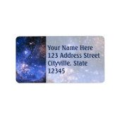 Falln Blue Embrionic Starfield Etiket (Voorkant)