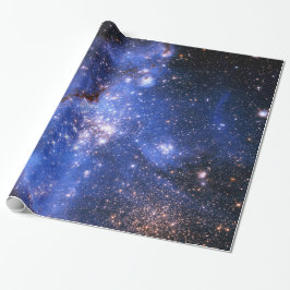 Falln Blue Embrionic Stars Cadeaupapier