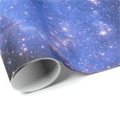 Falln Blue Embrionic Stars Cadeaupapier (Rol Hoek)
