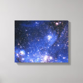 Falln Blue Embrionic Stars Canvas Afdruk (Voorkant)