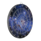 Falln Blue Embrionic Stars Dartbord (Voorkant Links)