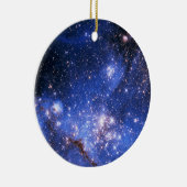 Falln Blue Embrionic Stars Keramisch Ornament (Rechts)