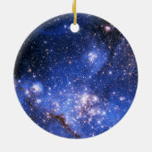 Falln Blue Embrionic Stars Keramisch Ornament (Achterkant)