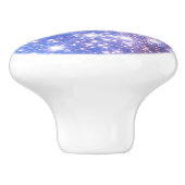 Falln Blue Embrionic Stars Keramische Knop (Zijkant)