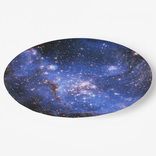 Falln Blue Embrionic Stars Papieren Bordje (Gekanteld)