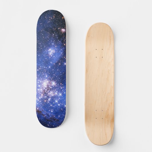 Falln Blue Embrionic Stars Persoonlijk Skateboard (Voorkant)