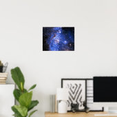 Falln Blue Embrionic Stars Poster (Thuiskantoor)