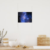 Falln Blue Embrionic Stars Poster (Keuken)