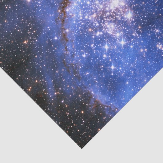 Falln Blue Embrionic Stars Tissuepapier (Detail)