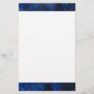 Falln Blue Glass Bubbles Briefpapier