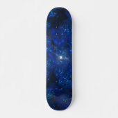Falln Blue Glass Bubbles Persoonlijk Skateboard (Voorkant)