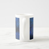 Falln Blue Glass Bubbles Porselein Kop (Achterkant)
