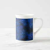 Falln Blue Glass Bubbles Porselein Kop (Rechts)