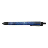 Falln Blue Glass Bubbles Zwarte Inkt Pen (Bodem)