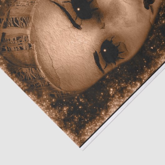 Falln Broken Pierrot Tissuepapier (Detail)