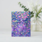 Falln Bubble Crystals Briefkaart (Staand voorkant)