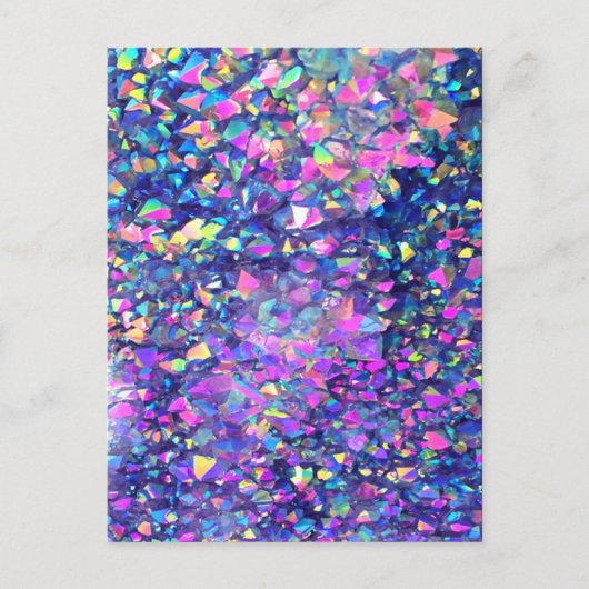 Falln Bubble Crystals Briefkaart (Voorkant)