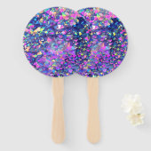 Falln Bubble Crystals Handwaaier (Voorkant en achterkant)