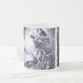 Falln Butterfly Matglas Koffiemok (Voorkant links)