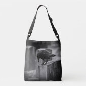 Falln Cemetery Crow Crossbody Tas (Achterkant)