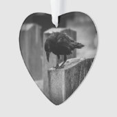Falln Cemetery Crow Ornament (voorkant)