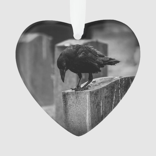 Falln Cemetery Crow Ornament (voorkant)