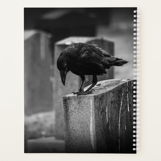 Falln Cemetery Crow Planner (Achterkant)