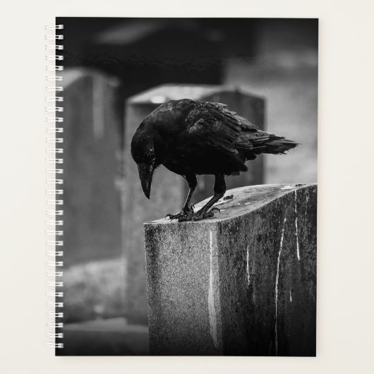 Falln Cemetery Crow Planner (Voorkant)