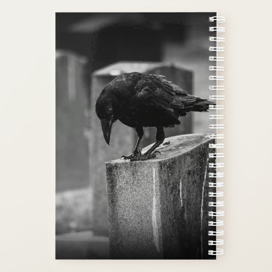 Falln Cemetery Crow Planner (Achterkant)