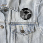 Falln Cemetery Crow Ronde Button 5,7 Cm (In situ)