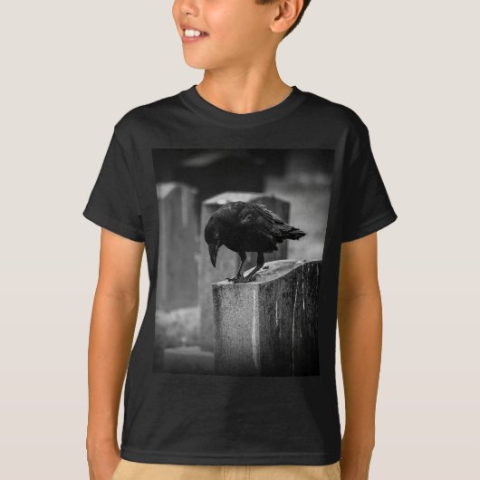 Falln Cemetery Crow T-shirt (Voorkant)